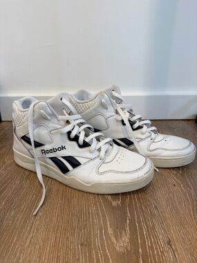 Reebok White High-Top Athletic Sneakers